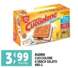 Deco Supermercati Algida cucciolone 6 snack gelato offerta