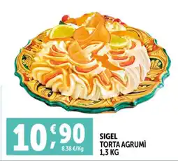 Deco Supermercati Sigel torta agrumì offerta