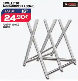 Bricofer Cavalletto tagliatronchi acciaio offerta