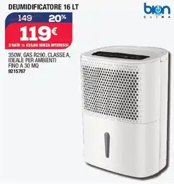 Bricofer Bion deumidificatore offerta