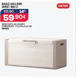 Bricofer Baule gulliver chest KETER offerta