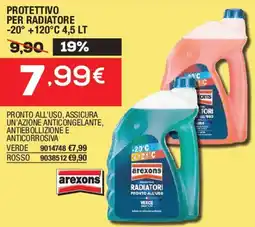 Bricofer Protettivo per radiatore -20° +120°C arexons offerta
