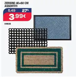 Bricofer Zerbino 40×60 cm assortiti offerta