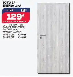 Bricofer Porta da interno luna offerta