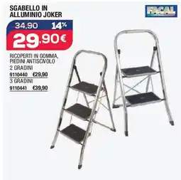 Bricofer Sgabello in alluminio joker FACAL offerta