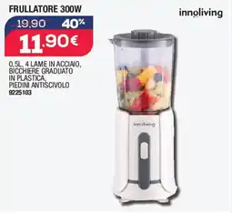 Bricofer innoliving Frullatore 300W offerta