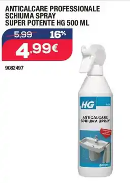 Bricofer Anticalcare professionale schiuma spray super potente HG offerta
