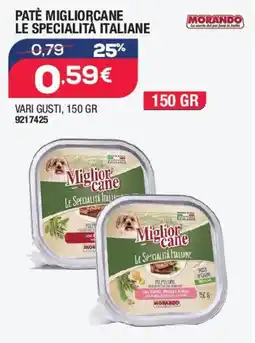 Bricofer Patè migliorcane le specialità italiane MORANDO offerta