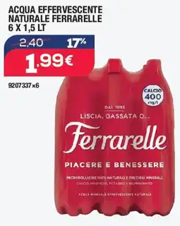 Bricofer Acqua effervescente naturale FERRARELLE offerta
