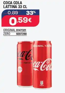 Bricofer Coca cola lattina offerta