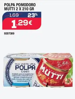 Bricofer Polpa pomodoro MUTTI offerta