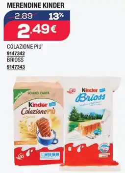 Bricofer Merendine KINDER offerta