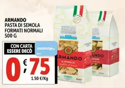 Gourmet Déco Armando pasta di semola formati normali offerta