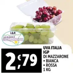 Gourmet Déco Uva italia IGP di mazzarone offerta