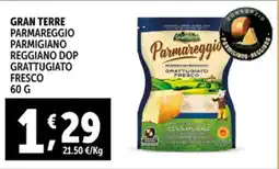 Gourmet Déco Gran terre parmareggio parmigiano reggiano dop grattugiato fresco offerta