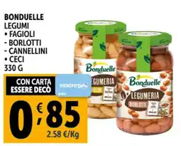 Gourmet Déco Bonduelle legumi offerta