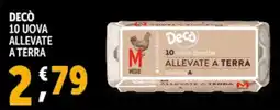Gourmet Déco Decò 10 uova allevate a terra offerta