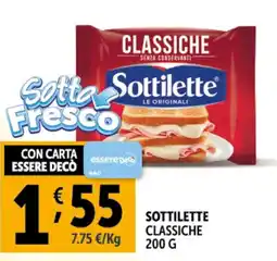 Gourmet Déco Sottilette classiche offerta