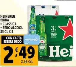 Gourmet Déco Heineken birra offerta