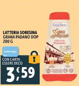 Gourmet Déco Latteria soresina grana padano DOP offerta