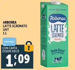 Gourmet Déco Arborea latte scremato UHT offerta
