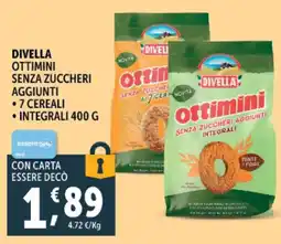 Gourmet Déco Divella ottimini senza zuccheri aggiunti offerta