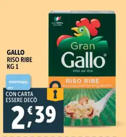 Gourmet Déco Gallo riso ribe offerta