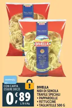 Gourmet Déco Divella divella nidi di semola trafile speciali offerta