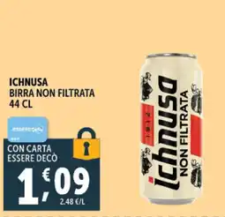 Gourmet Déco Ichnusa birra non filtrata offerta
