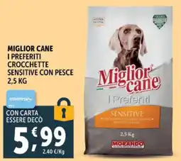 Gourmet Déco Miglior cane i i preferiti crocchette sensitive con pesce offerta