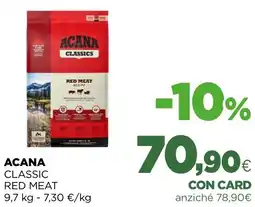 L´Isola dei Tesori Acana classic red meat offerta