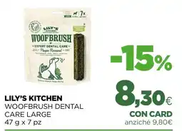 L´Isola dei Tesori Lily's kitchen woofbrush dental care large offerta