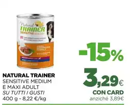 L´Isola dei Tesori Natural trainer sensitive medium e maxi adult offerta