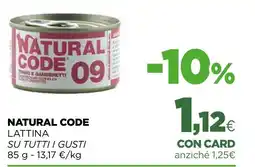 L´Isola dei Tesori Natural code lattina offerta