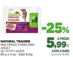 L´Isola dei Tesori Natural trainer multipack sterilised adult offerta