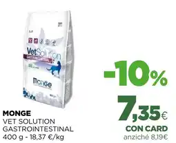 L´Isola dei Tesori Monge vet solution gastrointestinal offerta