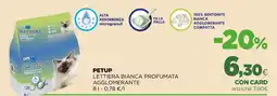 L´Isola dei Tesori Petup lettiera bianca profumata agglomerante offerta