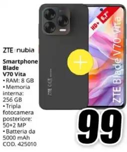 MediaWorld ZTE nubia Smartphone Blade V70 Vita offerta