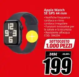 MediaWorld Apple Watch SE GPS 44 mm offerta
