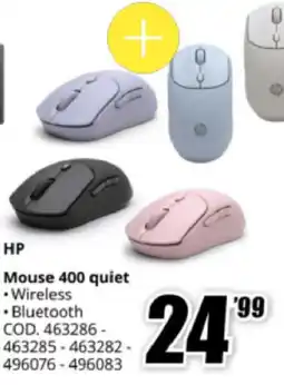 MediaWorld HP Mouse 400 quiet offerta