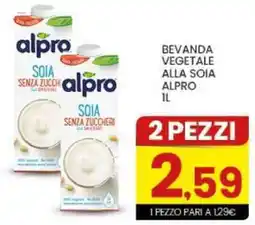 Despar Bevanda vegetale alla soia ALPRO offerta