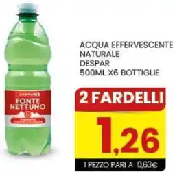 Despar Acqua effervescente naturale DESPAR offerta