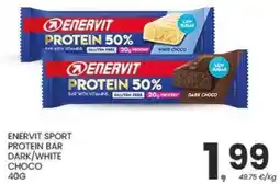 Despar Enervit sport protein bar dark/white choco offerta