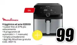 MediaWorld Moulinex Friggitrice ad aria EZ855D offerta