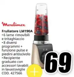 MediaWorld Moulinex Frullatore LM190A offerta