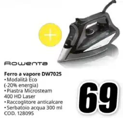 MediaWorld Rowenta Ferro a vapore DW7025 offerta