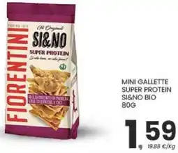 Despar Mini gallette super protein si&no bio offerta