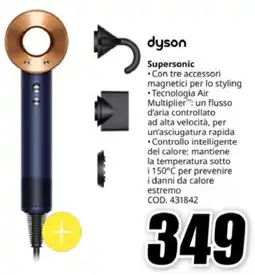 MediaWorld dyson Supersonic offerta
