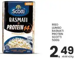 Despar Riso lungo basmati protein SCOTTI offerta