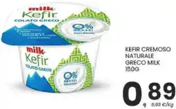 Despar Kefir cremoso naturale greco milk offerta
